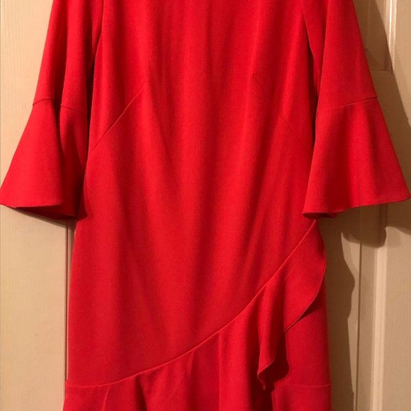 Lauren by Ralph Lauren Women's Crepe Ruffled - Picture 5 of 5